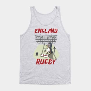 England 6 Nations Rugby Knight Rugby Fans Tank Top